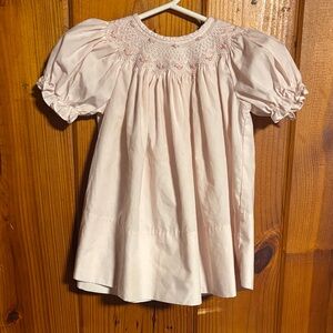 Pink Smocked Dress size 9 months